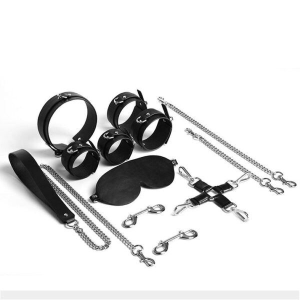 Īstas ādas BDSM verdzības komplekts