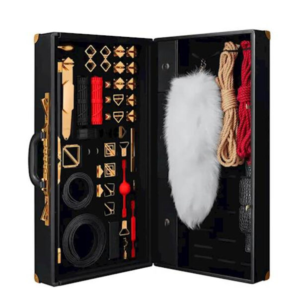 Luksusa BDSM vertikālais bagāžnieka komplekts