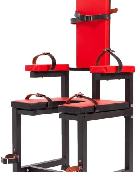 BDSM krēsls ar važām