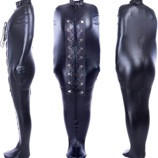 Fetiša verdzības viss iekļauts mūmijas bodijs - BDSM mūmijas guļammaiss pilna ķermeņa ierobežošanas maiss pieaugušajiem paredzētam seksa verdzības kostīmam