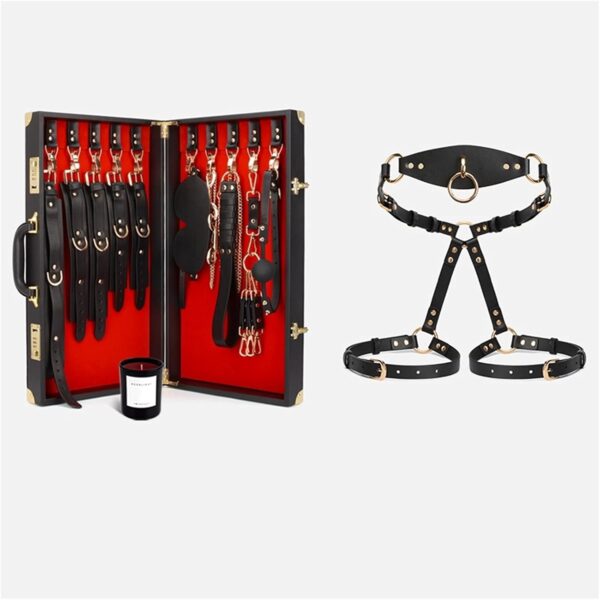 Luksusa BDSM vertikālais bagāžnieka komplekts
