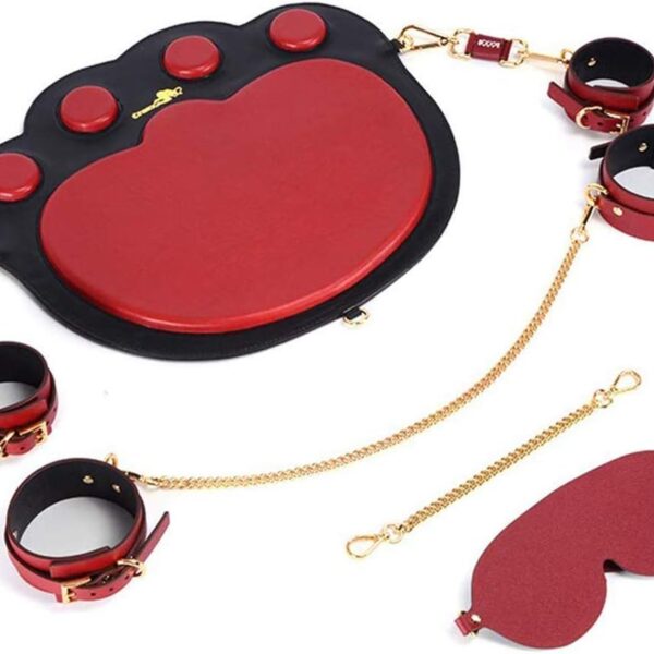 Īstas ādas BDSM verdzības komplekts