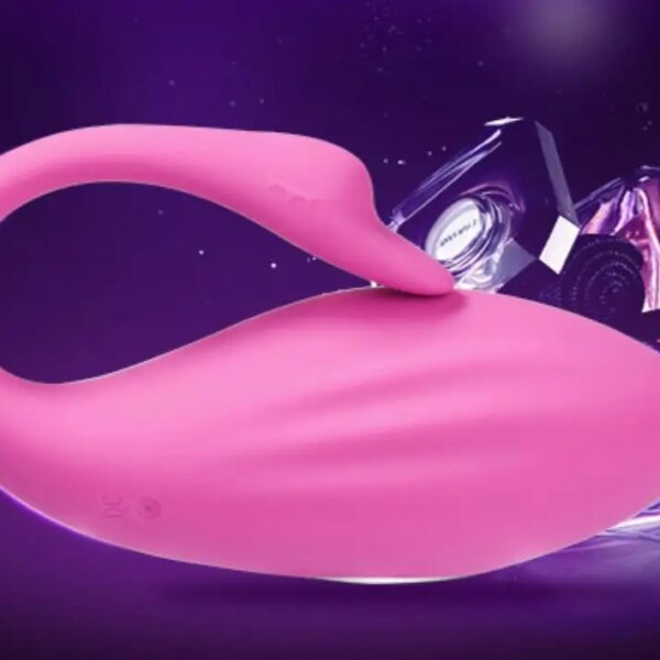 Vibrējoša ola ar tālvadības pulti