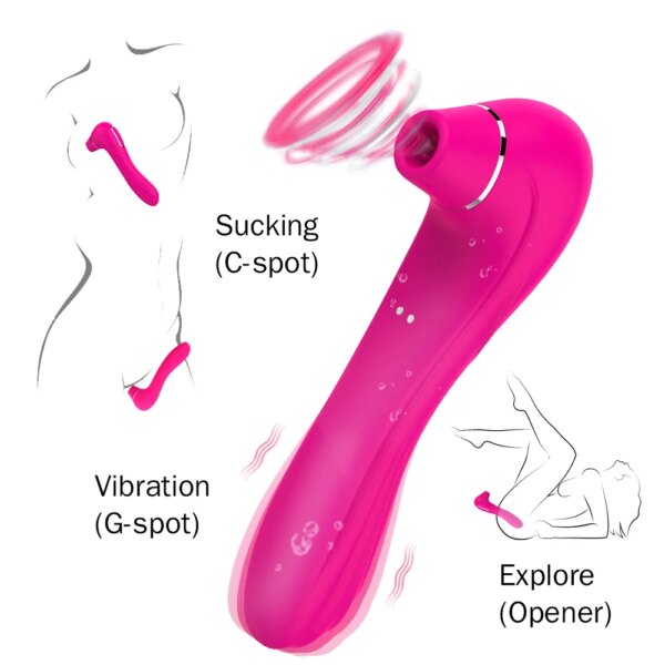 Klitora vibrators, G-punkta stimulators, klitora dildo