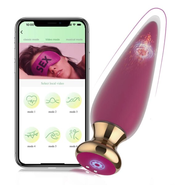 Dubultās baudas prostatas un G punkta vibrators