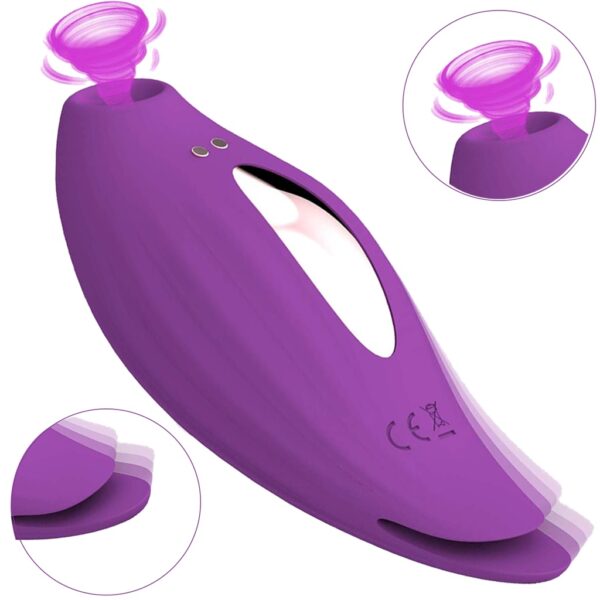 Vibrators sieviešu vakuuma stimulators klitoram
