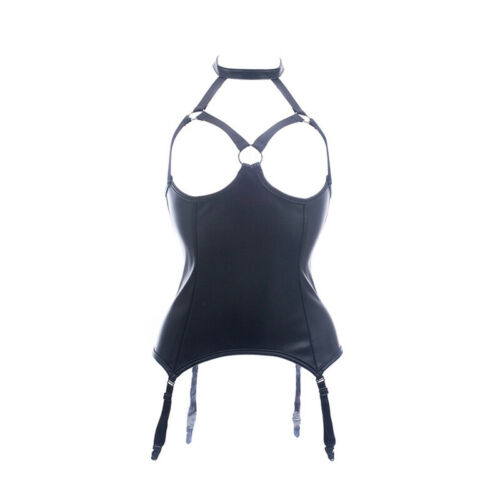 Sieviešu verdzības apakšveļas komplekts, zeķturis, korsete, izgriezuma augšdaļa, apakšveļa, stringi, biksīšu karaliene