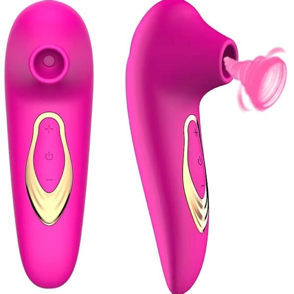 Vibrators klitoram un krūšu stimulatoram